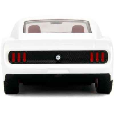 Roman's Ford Mustang - Vit - Fast & Furious - Jada - 1:32