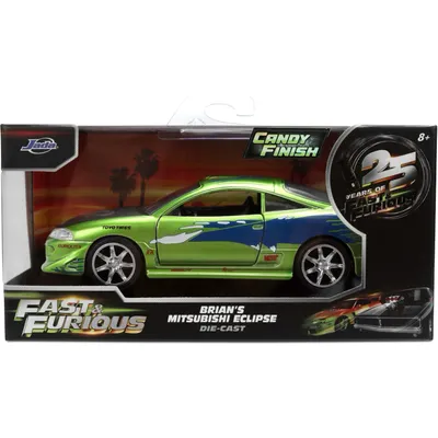 Brian's Mitsubishi Eclipse - 1995 - Fast & Furious - Jada - 1:32