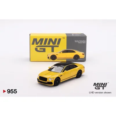 Bentley Flying Spur - Gul - 955 - Mini GT - 1:64