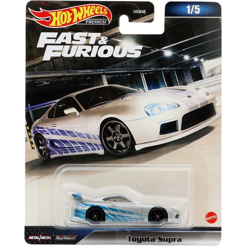 Toyota Supra - Silver - Fast & Furious - 1/5 - Hot Wheels