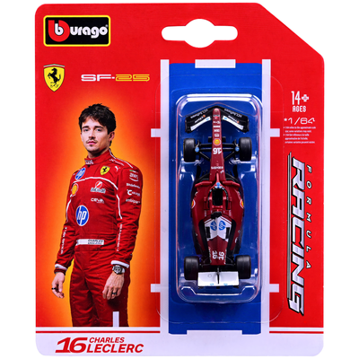 Ferrari SF-25 - Charles Leclerc - Bburago - 1:64 - 9 cm