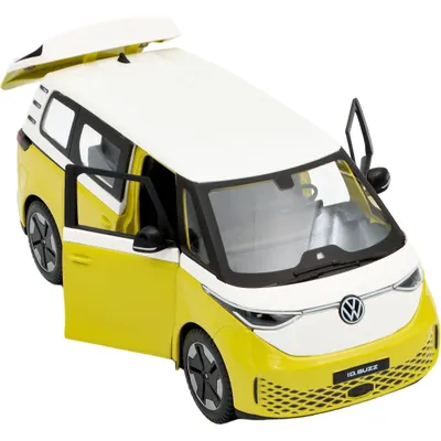 Volkswagen ID. Buzz - 2023 - Gul och Vit - Maisto - 1:24