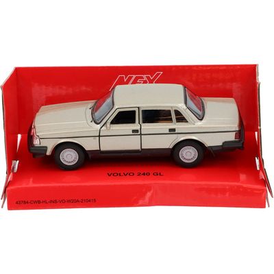 Volvo 240 GL - Guld - Welly - 1:37