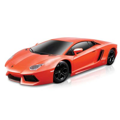 Lamborghini Aventador Coupé - Orange - Ljud & ljus - Maisto