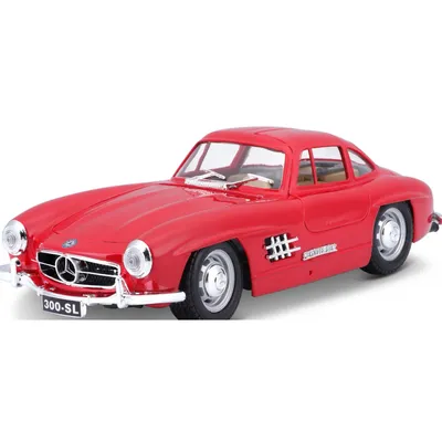 Mercedes-Benz 300 SL (1954) - W198 - Rød - Bburago - 1:24