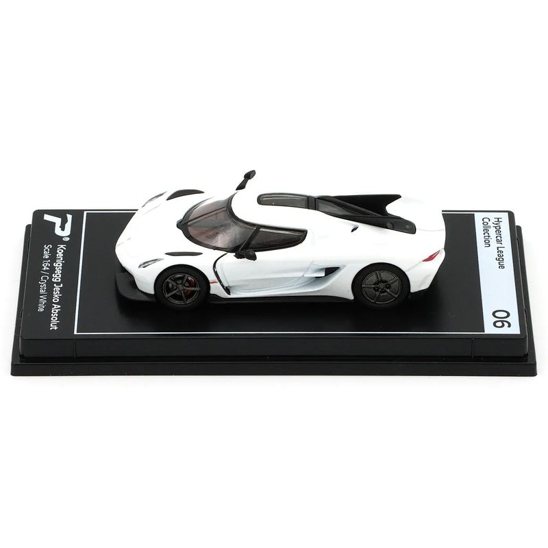 Koenigsegg Jesko Absolut - Vit - PosterCars - 1:64