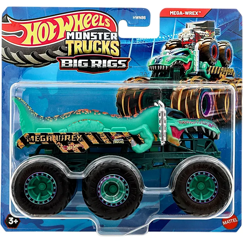Mega-Wrex - Monster Trucks - Big Rigs - Hot Wheels