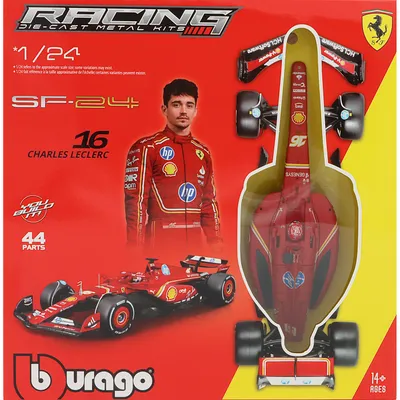 Ferrari SF-24 - Charles Leclerc - Byggesæt - 1:24