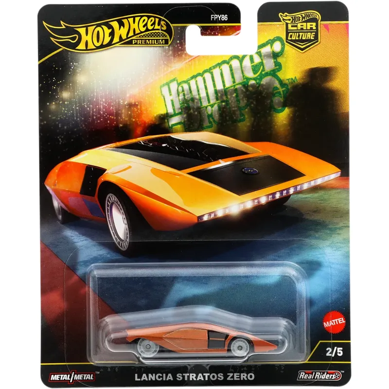 Lancia Stratos Zero - Car Culture: Hammer Drop - Hot Wheels