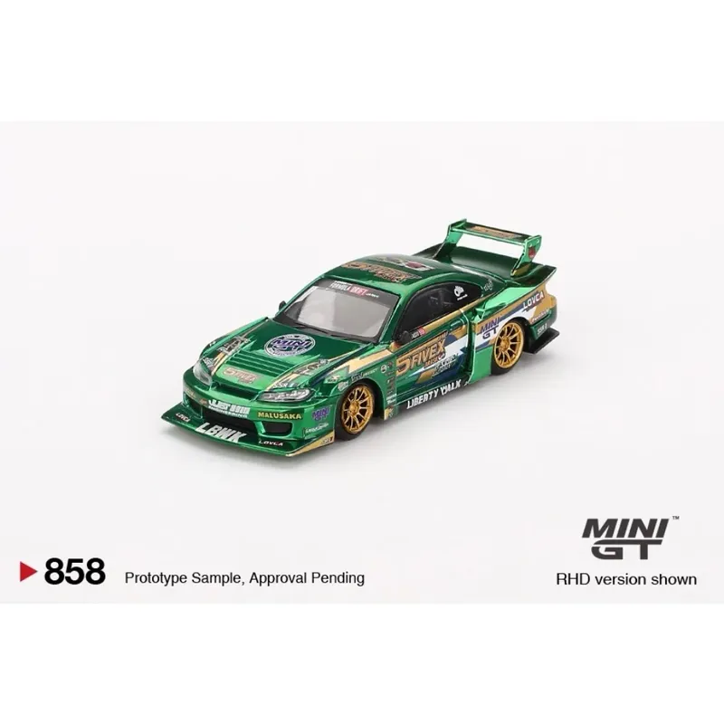 Nissan Silvia (S15) LB-Super Silhouette - Mini GT - 1:64