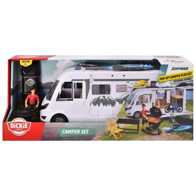 Husbil med tillbehör - Camper Set - Dickie Toys - 30 cm