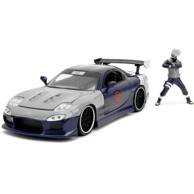 Kakashi Hatake & 1993 Mazda RX-7 - Naruto - Jada Toys - 1:24