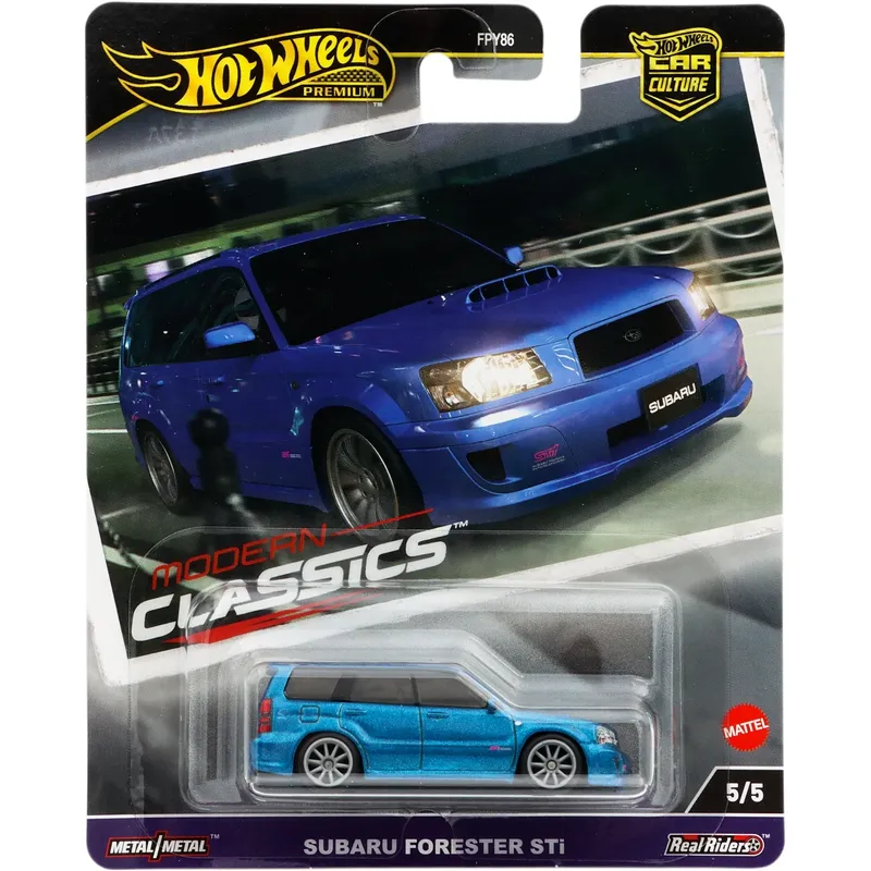 Subaru Forester STi - Blå - Modern Classics 5/5 - Hot Wheels