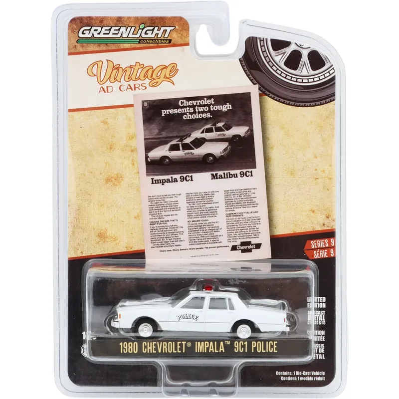 1980 Chevrolet Impala 9C1 Police - GreenLight - 1:64