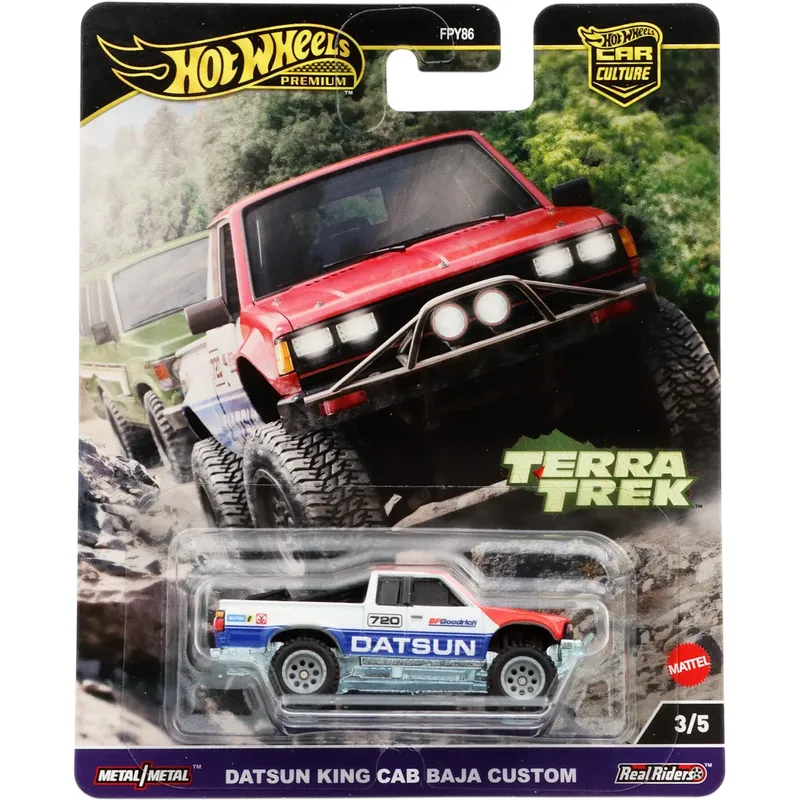 Datsun King Cab Baja Custom - Terra Trek 3/5 - Hot Wheels