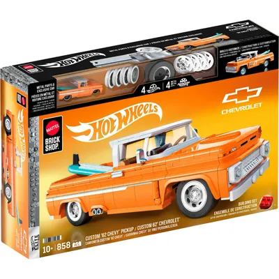 Custom '62 Chevy Pickup - Brick Shop - Klodsbyggesæt - Hot Wheels Elite Series