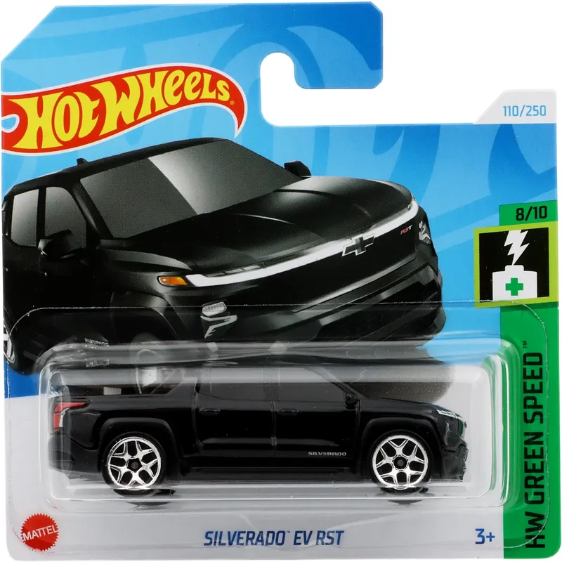 Silverado EV RST - HW Green Speed - Hot Wheels