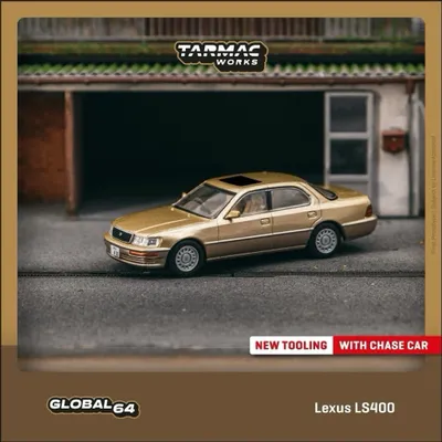Lexus LS400 (UCF10) - Champagne - Tarmac Works - 1:64
