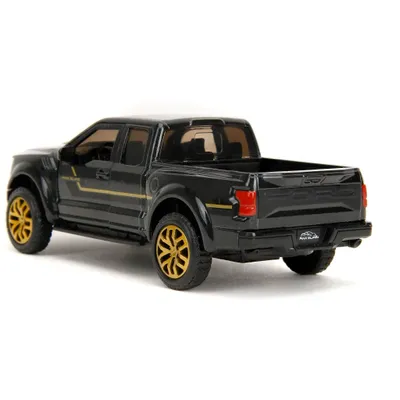 2017 Ford F-150 Raptor - Svart - Pink Slips - Jada - 13 cm