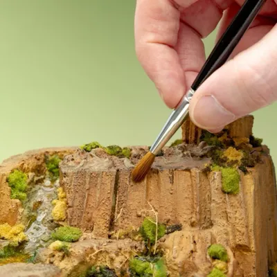 Fine Quality Pure Sable Brush Set - 4 Penslar - PPB2200/S - Model Craft