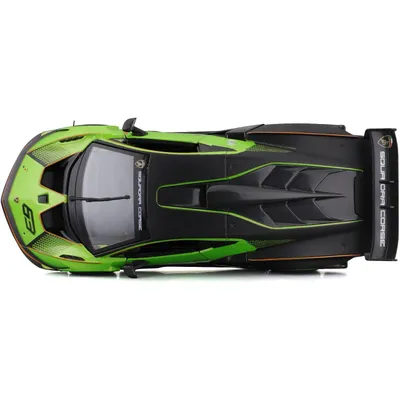 Lamborghini Essenza SCV12 - Grön / Svart - Bburago - 1:24