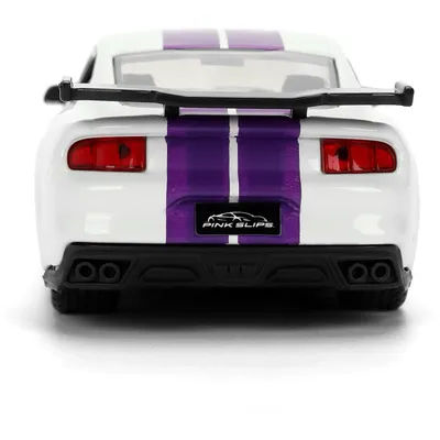 2016 Ford Mustang GT - Vit - Pink Slips - Jada - 13 cm