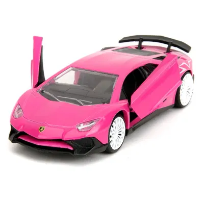 Lamborghini Aventador - Rosa - Pink Slips - Jada - 13 cm