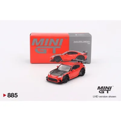 Toyota GR86 LB★Nation - Röd - 885 - Mini GT - 1:64