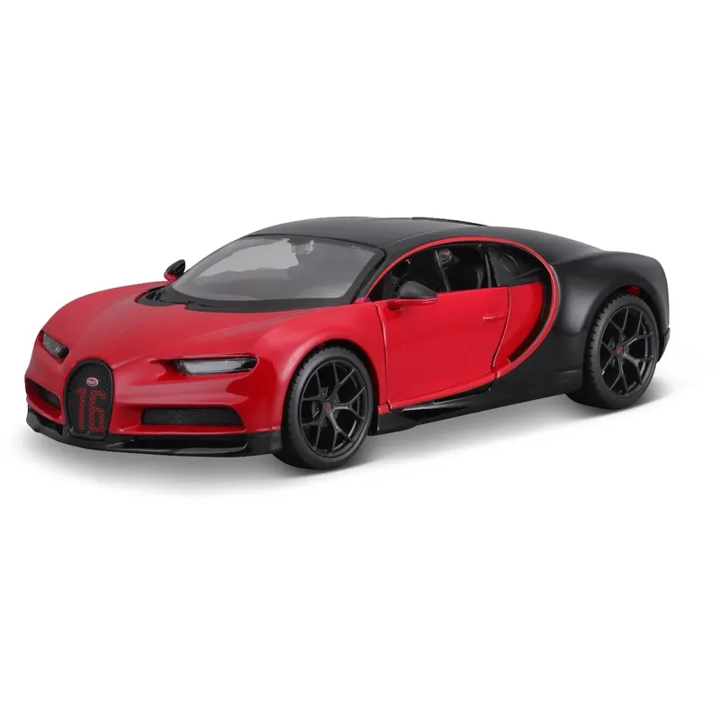 Bugatti Chiron Sport - Röd / Svart - Maisto - 1:24