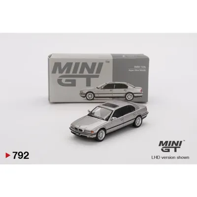 BMW 750iL (E38) - Aspen Silver Metallic - 792 - Mini GT - 1:64