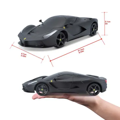 Ferrari LaFerrari - Svart - Radiostyrd Bil - Maisto - 21 cm