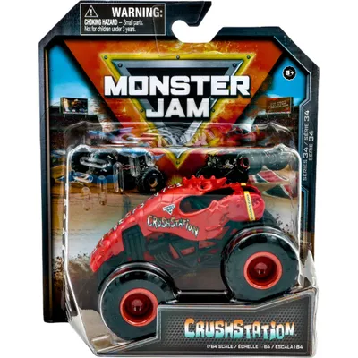 Crushstation - Monster Jam - Monster Truck - 10 cm