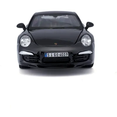 Porsche 911 (991) Carrera S - Svart - Bburago - 1:24