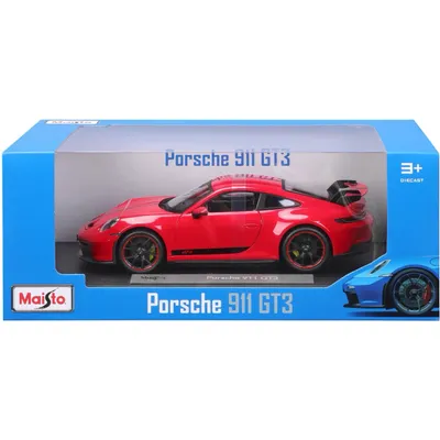 Porsche 911 GT3 - 2022 - Röd - Maisto - 1:18