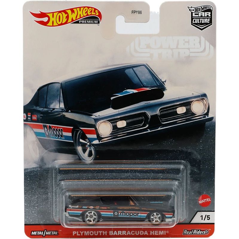 Plymouth Barracuda Hemi - Power Trip 1/5 - Hot Wheels