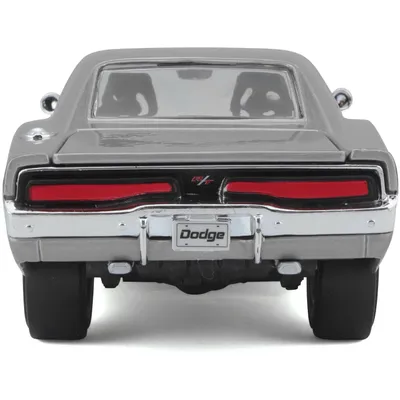 1969 Dodge Charger R/T - Silver - Maisto - 1:25