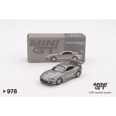 Toyota Supra VeilSide Combat V-II - Combat Grey - 978 - Mini GT - 1:64