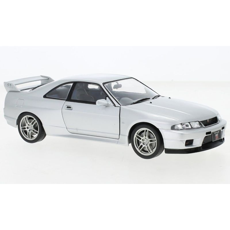 Nissan Skyline GT-R (R33) - 1997 - Silver - WhiteBox - 1:24