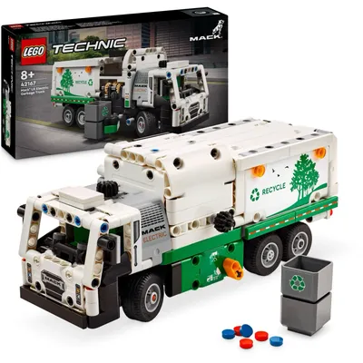 Mack LR Electric Garbage Truck - Technic - 42167 - LEGO