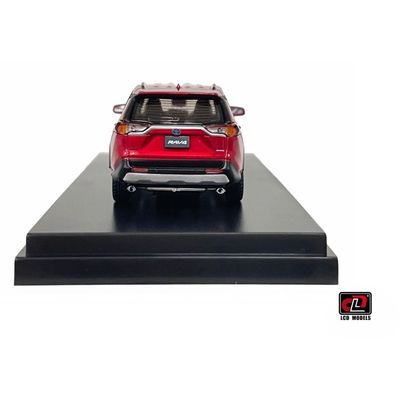 Toyota RAV4 Hybrid - Röd - LCD Models - 1:64