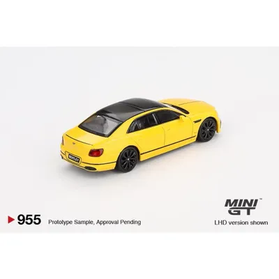 Bentley Flying Spur - Gul - 955 - Mini GT - 1:64