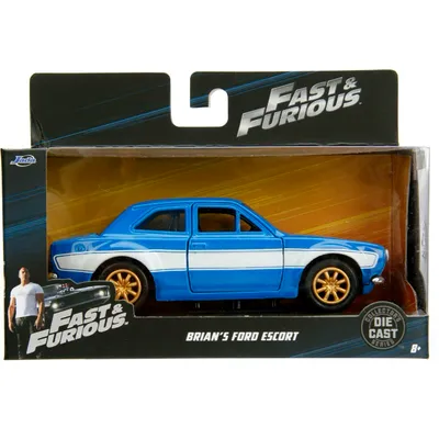 Brian's Ford Escort - Fast & Furious - Jada Toys - 13 cm