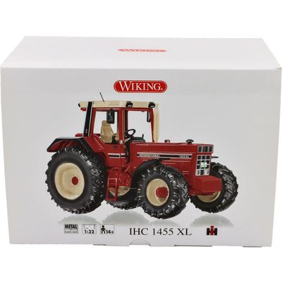 IHC 1455 XL - Traktor - Röd - Wiking - 1:32