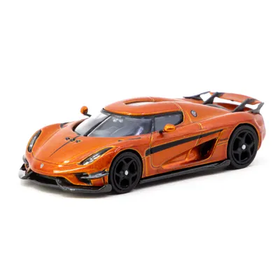 Koenigsegg Regera - Orange Metallic - GLOBAL64 Tarmac Works - 1:64