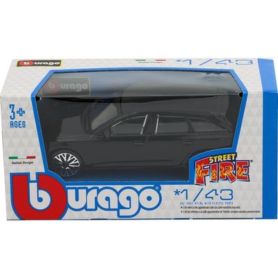 Audi A6 Avant - Svart - Bburago - 11 cm