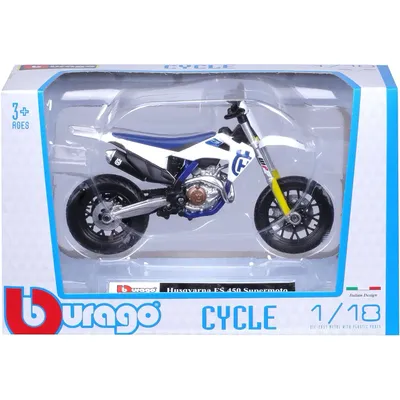 Husqvarna FS 450 Supermoto - Bburago - 1:18