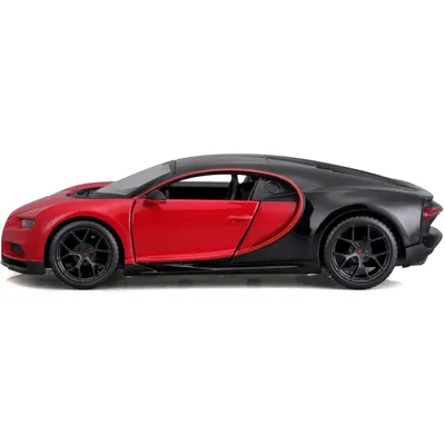 Bugatti Chiron Sport - Röd / Svart - Maisto - 1:24