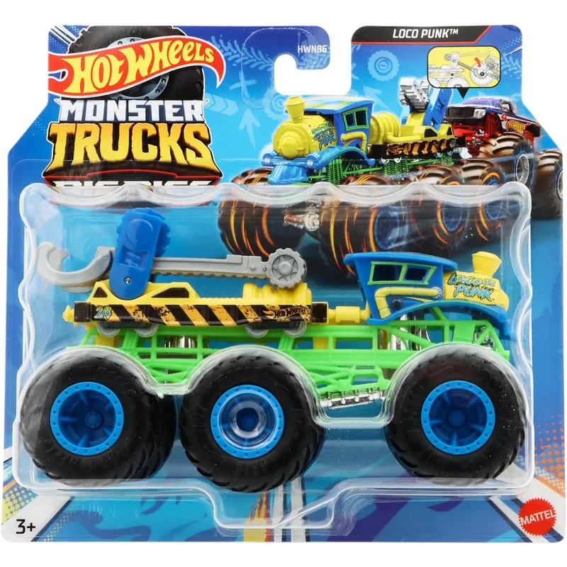 Loco Punk - Monster Trucks - Big Rigs - Hot Wheels