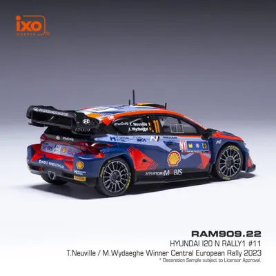 Hyundai i20N Neuville Wydaeghe European 2023 - Ixo - 1:43