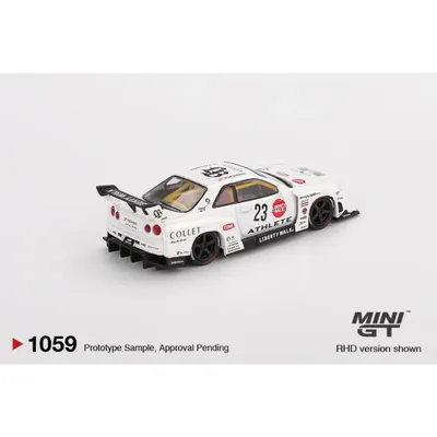 Nissan Skyline GT-R (R34) LB-ER34 Super Silhouette - 1059 - Mini GT